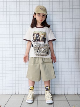 REOさん(キッズ・125cm)の春コーディネート