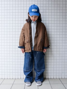 REOさん（キッズ・120cm）の冬コーディネート