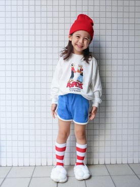 REOさん（キッズ・110cm）の秋コーディネート