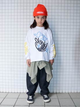REOさん(キッズ・128cm)の秋コーディネート