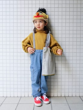 「アイテム（その他）」を使った、REOさん（キッズ・110cm）の冬コーディネート