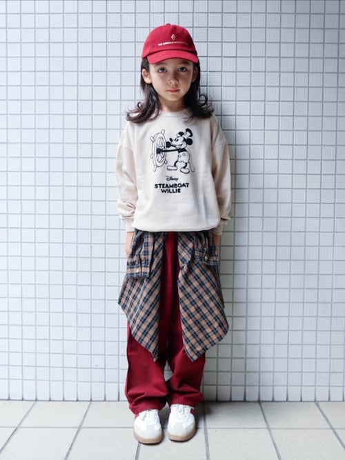 セール】【綿100%】ユニセックス ステッチ バルーンチノパン