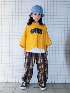 「BREEZE（ブリーズ）のアイテム」を使った、REOさん（キッズ・125cm）の春コーディネート