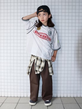 REOさん(キッズ・128cm)の秋コーディネート