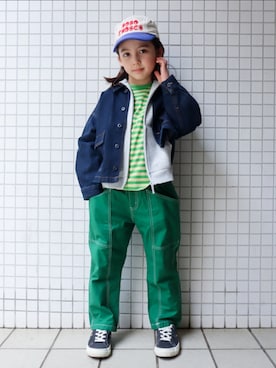 REOさん（キッズ・125cm）の春コーディネート