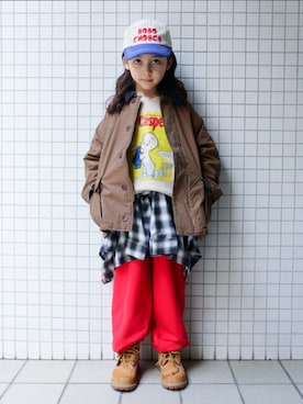 REOさん(キッズ・120cm)の冬コーディネート