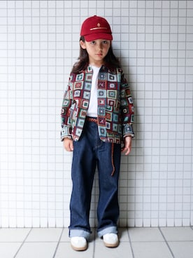 「ZARA（ザラ）のアイテム」を使った、REOさん（キッズ・120cm）の秋コーディネート