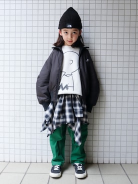 REOさん(キッズ・120cm)の春コーディネート