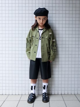 REOさん（キッズ・120cm）の秋コーディネート