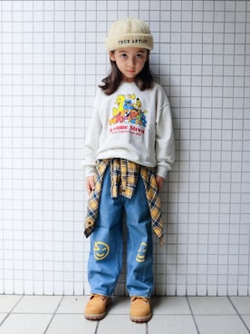 REOさん（キッズ・120cm）の秋コーディネート