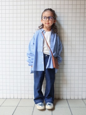 「antiquatoy」｜REOさん（キッズ・110cm）の秋コーディネート