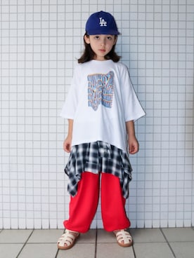 「igor（イゴール）のアイテム」を使った、REOさん（キッズ・125cm）の夏コーディネート