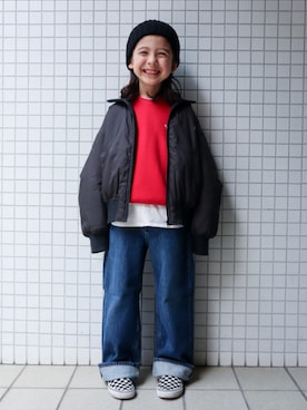REOさん(キッズ・120cm)の冬コーディネート