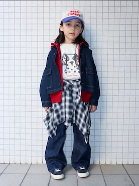 REOさん（キッズ・125cm）の春コーディネート