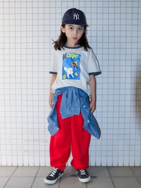 REOさん（キッズ・125cm）の春コーディネート