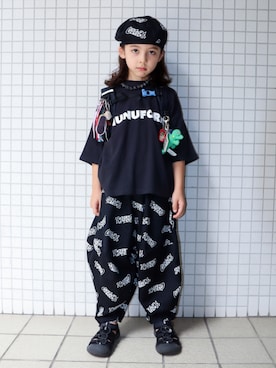 「KEEN（キーン）のアイテム」を使った、REOさん（キッズ・125cm）の夏コーディネート