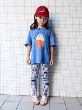 「アイテム（シューズ）」を使った、REOさん（キッズ・120cm）の秋コーディネート