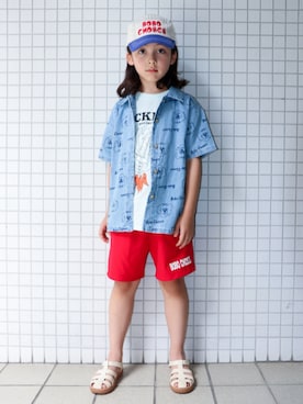 REOさん（キッズ・125cm）の夏コーディネート