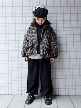 REOさん（キッズ・120cm）の冬コーディネート