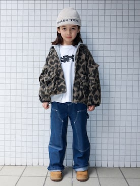 REOさん(キッズ・125cm)の春コーディネート