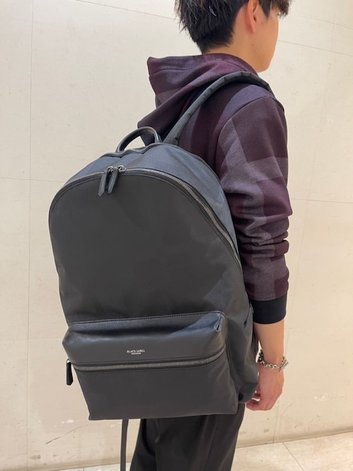 パンダ　ブラックレーベルクレストブリッジ 濃紺のショルダーバッグ BLACK LABEL CRESTBRIDGE / ブラックレーベル・クレストブリッジ