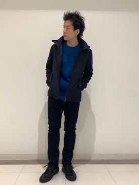 「BLACK LABEL CRESTBRIDGE」｜ブラックレーベル・クレストブリッジ公式さん（メンズ・163cm）の秋コーディネート