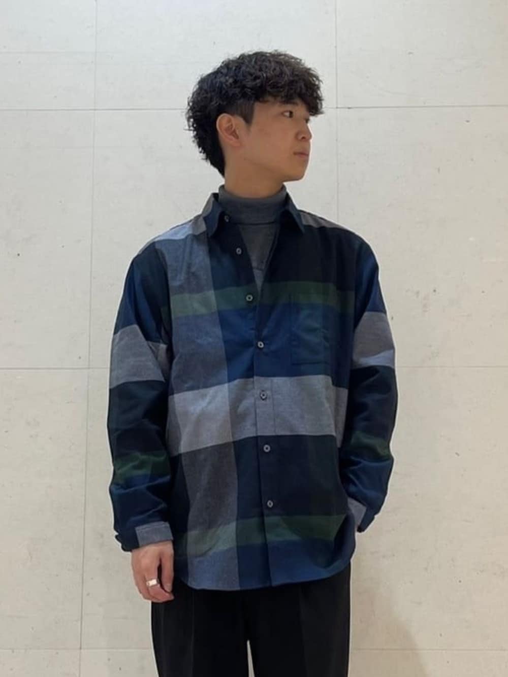 ブルーレーベル クレストブリッジ　チュール　ティアード　ニット　ブラック M ブルーレーベル クレストブリッジ チュール ティアード ニット