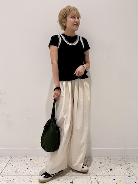 「Hanes」｜kaedekanoさん（レディース・155cm）の夏コーディネート