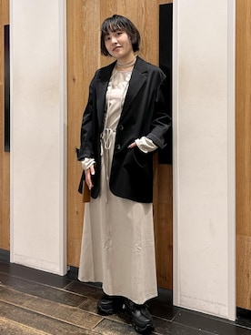 kaedekanoさん（レディース・155cm）の冬コーディネート