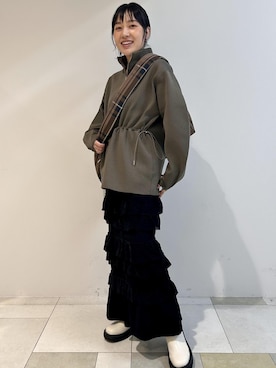 「アイテム（その他トップス）」を使った、kaedekanoさん（レディース・155cm・20代）の秋コーディネート