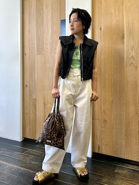 「オブラダ」｜kaedekanoさん（レディース・155cm）の春コーディネート
