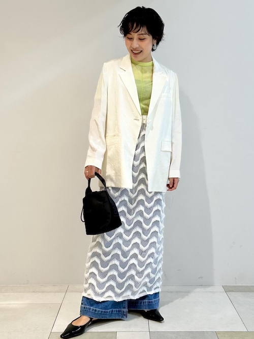 アダム・エ・ロペ「サステナブル」ビンテージブライトテーラードジャケット ADAM ET ROPE' ジャケット テーラードジャケット 「サステナブル