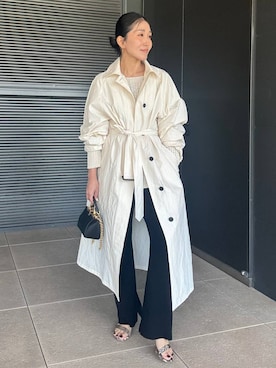 「Chaos（カオス）のアイテム」を使った、hirocoさん（レディース・162cm）の春コーディネート