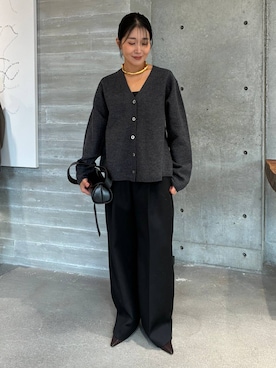 「アイテム（ダウンジャケット/コート）」を使った、hirocoさん（レディース・162cm・40代）の秋コーディネート