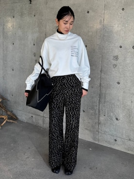 「アイテム（その他トップス）」を使った、hirocoさん（レディース・162cm・40代）の冬コーディネート