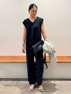 「Chaos（カオス）のアイテム」を使った、hirocoさん（レディース・162cm）の春コーディネート