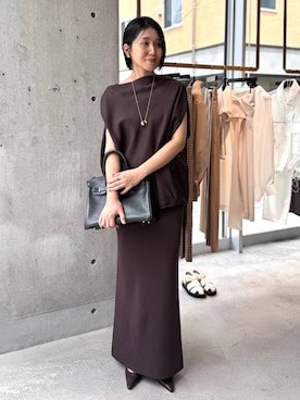 「アイテム（トップス）」を使った、hirocoさん（レディース・162cm・40代）の夏コーディネート