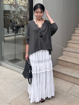 hirocoさん（レディース・162cm）の春コーディネート