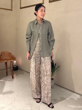 hirocoさん（レディース・162cm）の春コーディネート