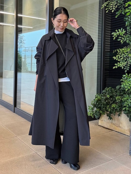 【美品】 CHAOS カオス シェルSPECアウターコート ロングコート CHAOS カオス シェルSPECアウターコート ロングコート ブラック