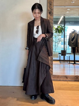 hirocoさん（レディース・162cm）の冬コーディネート