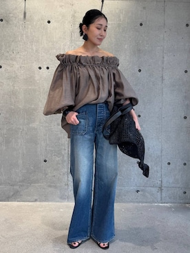 「Chaos（カオス）のアイテム」を使った、hirocoさん（レディース・162cm）の春コーディネート