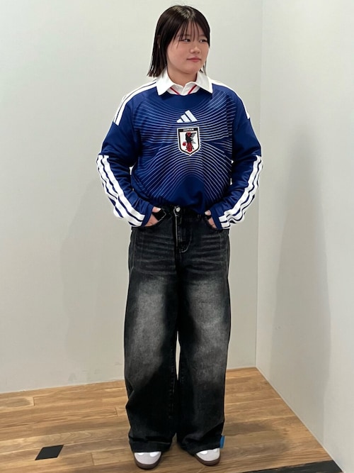 アディダス サッカー日本代表 2026 ホーム レプリカ ユニフォーム 長袖