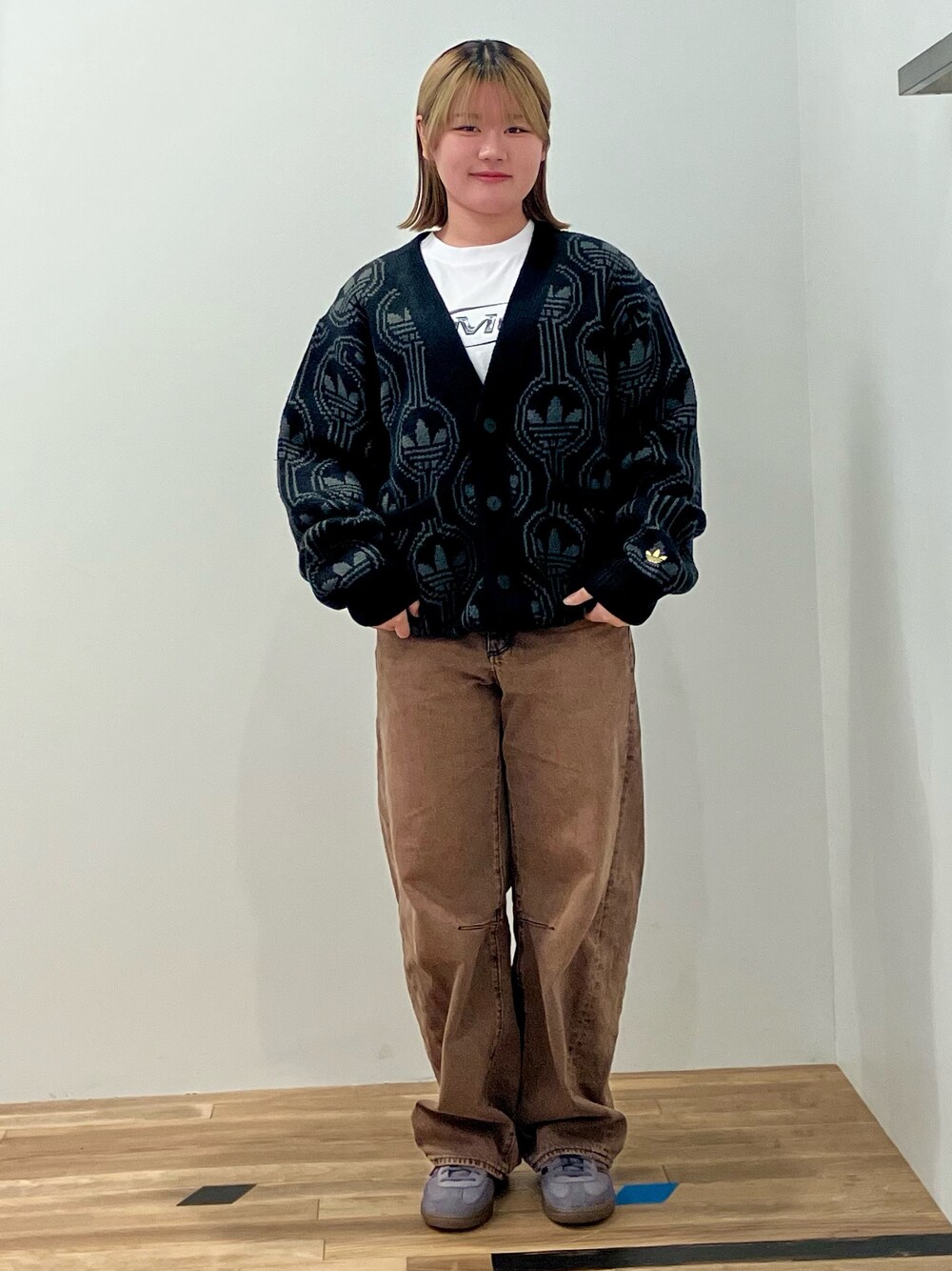 アディダス オリジナルス 70s トレフォイルカーディガン / KNIT