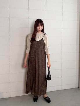 kae050さん（骨格ナチュラル・レディース・168cm）の秋コーディネート