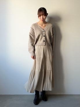 kae050さん（骨格ナチュラル・レディース・168cm）の秋コーディネート