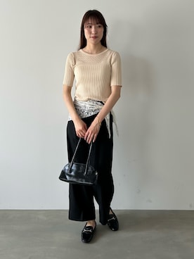 「Bab（バブ）のアイテム」を使った、kae050さん（レディース・168cm）の春コーディネート