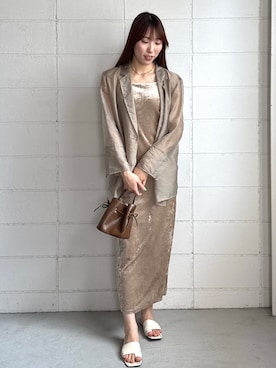 kae050さん（骨格ナチュラル・レディース・168cm）の秋コーディネート