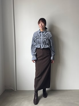 kae050さん（骨格ナチュラル・レディース・168cm）の秋コーディネート