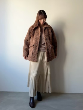 kae050さん（骨格ナチュラル・レディース・168cm）の秋コーディネート